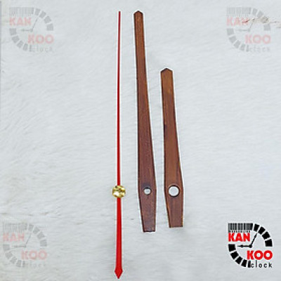 Kim đồng hồ treo tường cao cấp màu gỗ phù hợp mặt đồng hồ 28cm đến 35cm