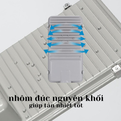 Đèn đường năng lượng mặt trời solarlight 400w giá rẻ 