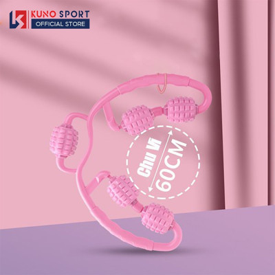 Con lăn massage KUNOSPORT giúp bắp chân tay thon gọn giãn cơ tập yoga,mát xa vai cổ nam nữ tiện lợi dụng cụ mát xa cao cấp