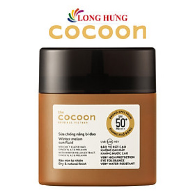 Sữa chống nắng bí đao Cocoon Winter Melon Sun Fluid SPF 50+ PA++++ (5ml/15ml/50ml) - Hàng chính hãng