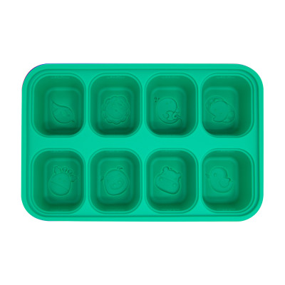 Khay silicon trữ đông đồ ăn dặm cho bé Marcus & Marcus - Ollie (30ml x 8 ngăn)