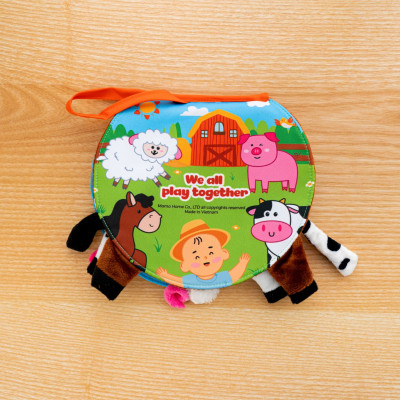 Sách Vải Lật Mở Sột Soạt Đa Tương Tác Cho Bé từ 0 Tháng Tuổi - Lalala Baby