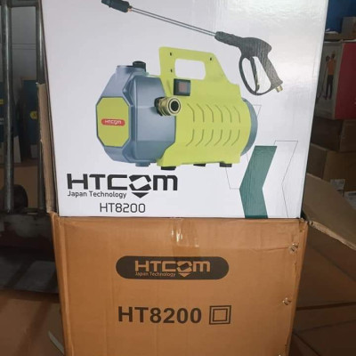 MÁY PHUN XỊT RỬA XE HTCOM HT8200 (1500W, ÁP LỰC PHUN 120BAR)- HÀNG CHÍNH HÃNG