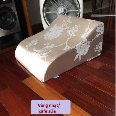 VỎ GỐI KÊ CHÂN CHỐNG GIÃN TĨNH MẠCH YOROKOBI 28CM- VÀNG NHẠT