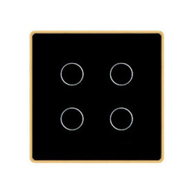 HTV Smart - Công tắc cảm ứng vuông 4 nút