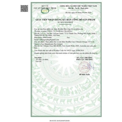 Omega 3-6-9 Úc Healthy Care Ultimate 1000mg Tạo sức khỏe cho tim, não, khớp, mắt và cải thiện da khô - OZ Slim Store