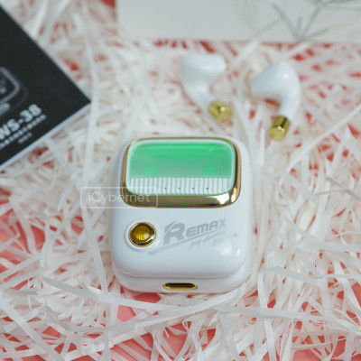 Tai nghe bluetooth True Wireless thiết kế retro Remax TWS-38 - Hàng chính hãng