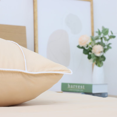 Vỏ Gối Nằm Chần bông K-Bedding by Everon KNTS và KNSS chất Ice-soft 45x65cm thoáng mát, kháng khuẩn (1 cặp)