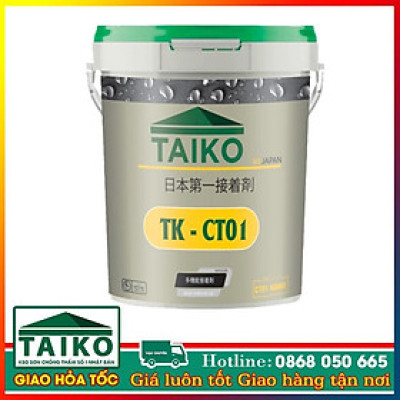 [Thùng 5 Kg] Sơn Chống Thấm PU (Polyurethane) TAIKO PU92 - Sàn Lộ Thiên Đã Ốp Lát, Tăng Bám Dính, Tăng Chịu Lực, Mài Mòn