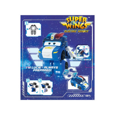 Đồ Chơi Robot Biến Hình Cỡ Lớn Lucie Mưu Trí SUPERWINGS YW780235