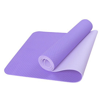 Thảm Tập Yoga Eco Friendly TPE - Tím (6mm)