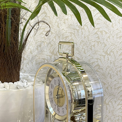 Đồng Hồ Để Bàn Rhythm 4SG744WR18 - Vàng (16.3 x 27.3 x 10.7 cm)