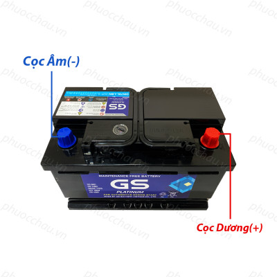 Bình Ắc Quy 12V-70Ah, Ắc Quy Ô Tô GS MF DIN70L-LBN