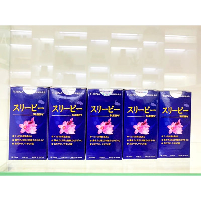 Viên Uống Hỗ Trợ Ngủ Ngon Sleepy Fujina Nhật Bản, Viên Uống Dành Cho Người Mất Ngủ