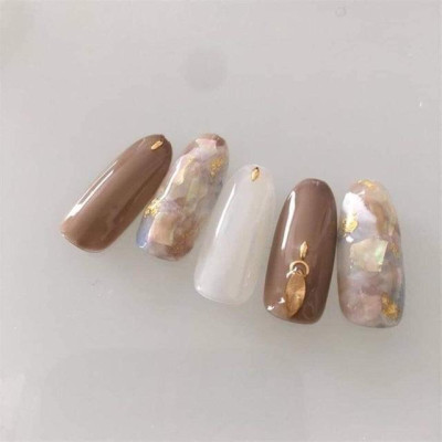 Xà Cừ Vân Đá Siêu Mỏng 12 Màu Làm Nail, 7g/Hũ Ngọc Trai Sáng Bóng, Lấp Lánh Dễ Sử Dụng, Set Xà Cừ Nhiều Màu Cho Thợ Nail