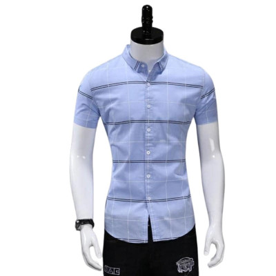 Áo Sơ Mi Nam Ngắn Tay Caro Thời Trang Cao Cấp PONIVA Chất Vải Cao Cấp Mềm Mại Thấm Hút Mồ Hôi Tốt