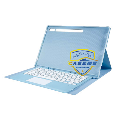Bao Da Kèm Bàn Phím Bluetooth Có Trackpad Cho Samsung Galaxy Tab S8 – Thiết Kế Tháo Rời, Kết Nối Nhanh - Hàng Chính Hãng