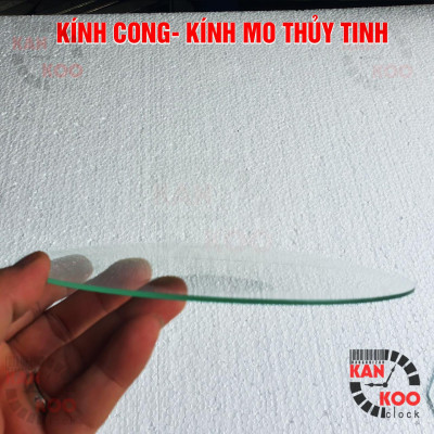 Mặt kính cong- kính thủy tinh mo tròn nhiều cỡ từ 10cm đến 39cm dùng cho đồng hồ treo tường, đồng hồ cổ, đồng hồ cơ các loại