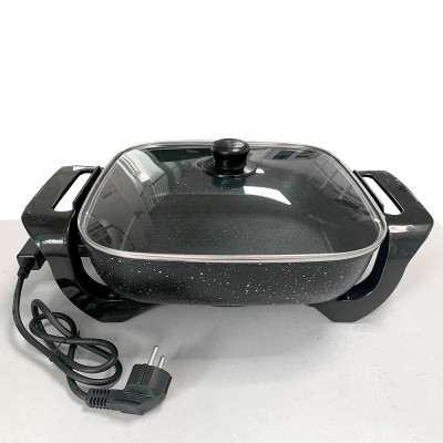 Nồi Chảo Lẩu Điện Vuông Đa Năng - DTCLD01, Giao mầu ngẫu nhiên - Hàng nhập khẩu