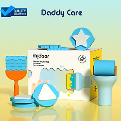Bộ dụng cụ vẽ màu nước Mideer Finger Painting Tools Set