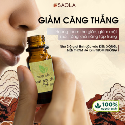 Tinh dầu Tràm năm gân (Tràm Úc) Huế 30ml (Niaouli oil) - Ngừa cảm mạo, giữ ấm cơ thể, đuổi côn trùng, giảm say xe, lọc không khí - Hàng Chính Hãng