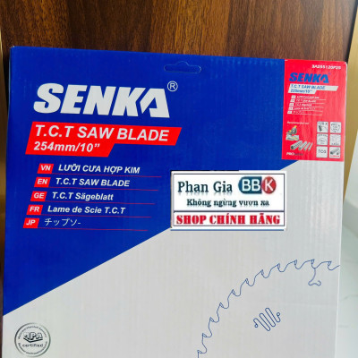 Lưỡi cắt nhôm hợp kim SENKA 255 - 305 120 răng Made in Germany - Hàng chính hãng