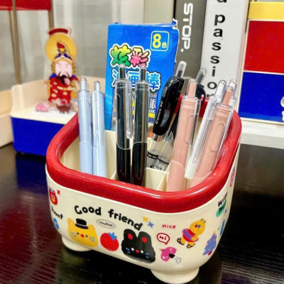 Hộp Đựng Bút FUNG Để Bàn – Hộp Văn Phòng Phẩm Hoạt Hình, Tiết Kiệm Không Gian, Sáng Tạo -  HÀNG CHÍNH HÃNG  MINIIN