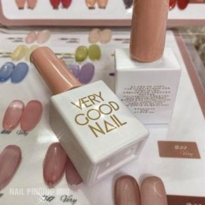 Set Sơn Thạch Very Good Nail 24 Màu Tặng Bảng Màu Mica Sơn Sẵn Chất Đậm Mướt, Màu Chuẩn Bền Bóng Chuyên Dùng Làm Nail Nữ Women