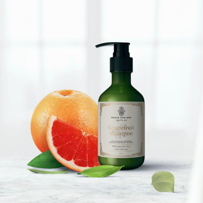 Dầu gội dược liệu chiết xuất bưởi tây Phaya Thai 280ml dành cho tóc gàu, ngứa, nấm da đầu