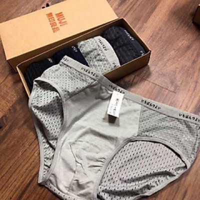Combo 4 Quần Lót Nam Thông Hơi Xuất Nhật