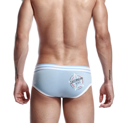 đồ lót nam Seobean 1300113 Cotton tóm tắt Thấp eo U Lồi