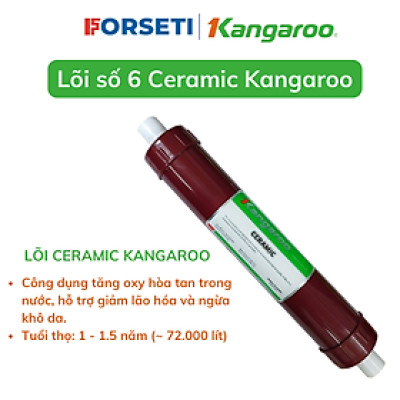 LÕI LỌC NƯỚC SỐ 6 KANGAROO – CERAMIC - Hàng chính hãng