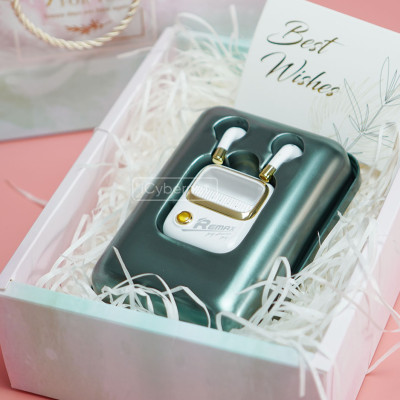 Tai nghe bluetooth True Wireless thiết kế retro Remax TWS-38 - Hàng chính hãng