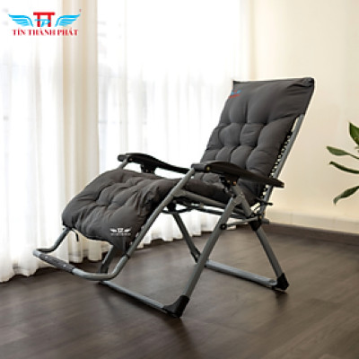 Ghế xếp thư giãn có đệm cao cấp Tín Thành Phát – Bền đẹp, gọn nhẹ, phù hợp cả trong nhà và ngoài trời
