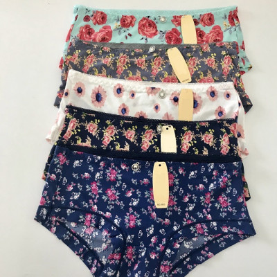 Combo 5 quần chip su hoa điều hòa, mịn mát (màu ngẫu nhiên)