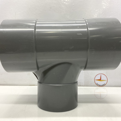 Tê cong giảm 168 x 140 nhựa PVC Bình Minh _ TC168x140