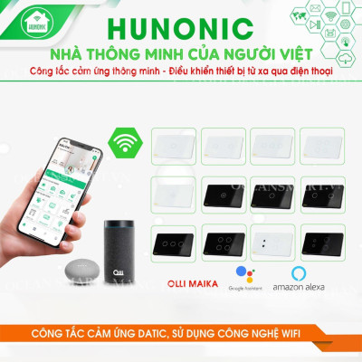 Công Tắc Cảm Ứng, Công Tắc Wifi Thông Minh Datic - DTSW