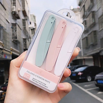 Dao Cạo Chân Mày Nữ - Vỉ 03 Dao Cạo Chân Mày