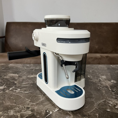 Máy Pha Cà Phê 3-trong-1 HiBREW H14 Espresso-Cappuccino-Latte Kết Hợp Máy Xay Cafe 15 Chế Độ, 1270W - Hàng Nhập Khẩu, Bảo Hành 12 Tháng