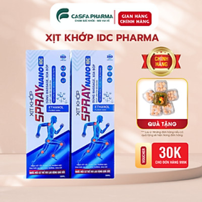 Xịt khớp SPRAY NANO IDC, hộp 50ml