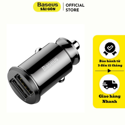 Tẩu sạc  Baseus Grain Pro Car Charger đa năng 2 cổng USB dùng trên xe hơi- Hàng chính hãng
