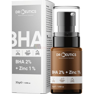 Tinh chất giảm mụn DrCeutics BHA 2% + Zinc 1% (30g) - Hàng chính hãng