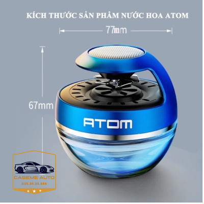 Nước Hoa Ô Tô Cánh Quạt Xoay Bằng Năng Lượng Mặt Trời Tỏa Hương Thơm Từ Thiên Nhiên