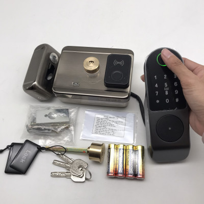 Khóa cửa thông minh G02B - 2 mặt vân tay + App TTlock Bluetooth ( không chống nước) - Hàng nhập khẩu