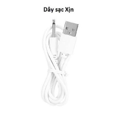 Dây sạc cho máy massage USB đầu kim aux, cho các loại máy massage mặt mắt body toàn thân đầu nhọn (Hàng Chính Hãng)