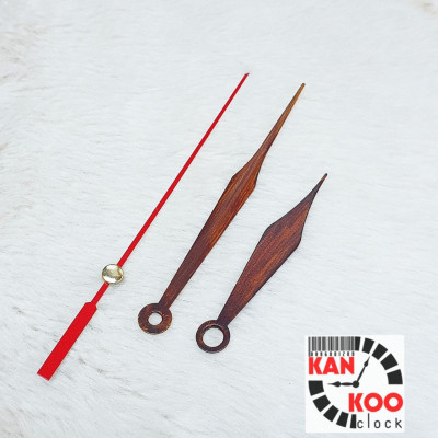 Kim đồng hồ treo tường cao cấp màu gỗ phù hợp mặt đồng hồ 25cm đến 32cm