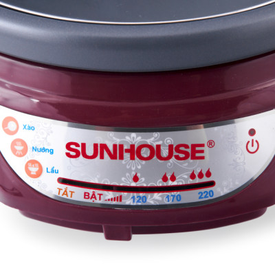 Nồi Lẩu Điện Sunhouse 3.5 lít SH535L - Hàng Chính Hãng