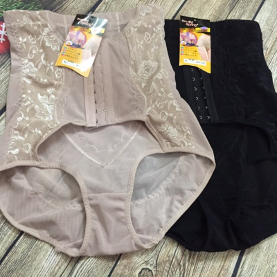 Quần gen bụng ren cài nịt bụng thu gọn eo cao cấp LB6053