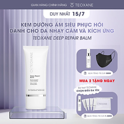 Kem dưỡng phục hồi cho da nhạy cảm Teoxane Deep Repair Balm 30 ml