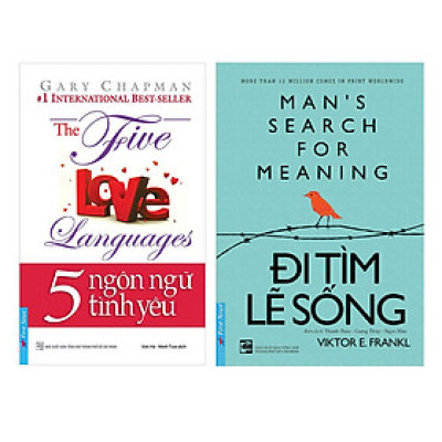 Combo 5 Ngôn Ngữ Tình yêu (Tái Bản) + Đi Tìm Lẽ Sống (2 cuốn)